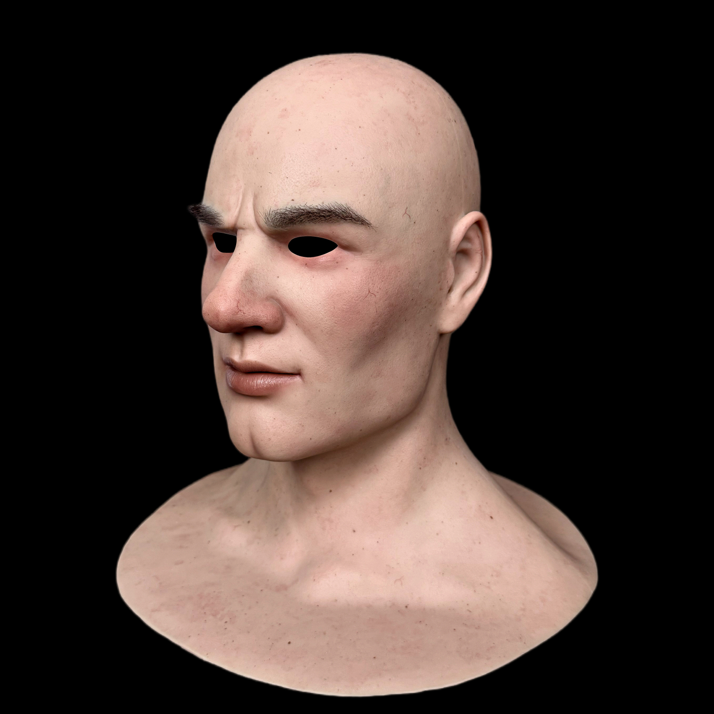 Hunter Hollywood SFX Silicone Mask - Ultra-Realistic Full Head Cover for Halloween/Cosplay/Film